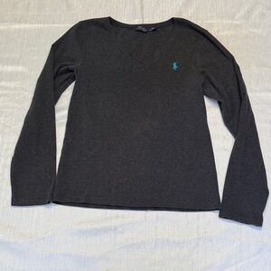 Polo by Ralph Lauren Gray Long Sleeve